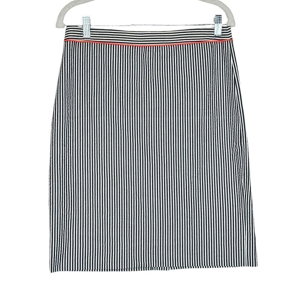 J Crew Seer Sucker Pencil Skirt #2	| Size 4
